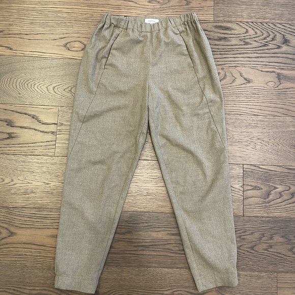 Babaton Aritzia Trousers High Rise Pants Soft XXS fits XS-S - Picture 1 of 11